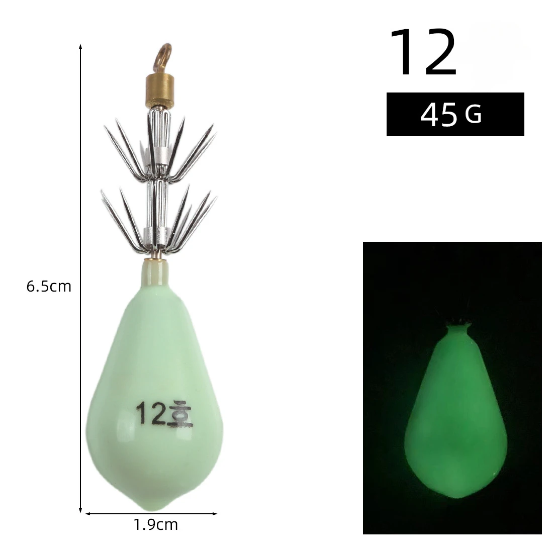 Squid Hook Bionic Realistic Se - огляд і ціна Fishing Equipment Carp