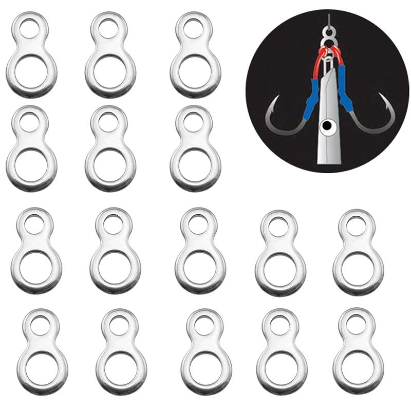 10-50Pcs Stainless Steel Fishi - огляд і ціна Fishing Equipment Cheap