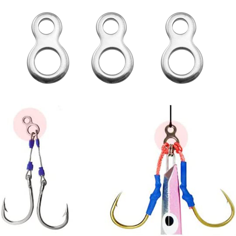 10-50Pcs Stainless Steel Fishi - огляд і ціна Fishing Equipment Cheap