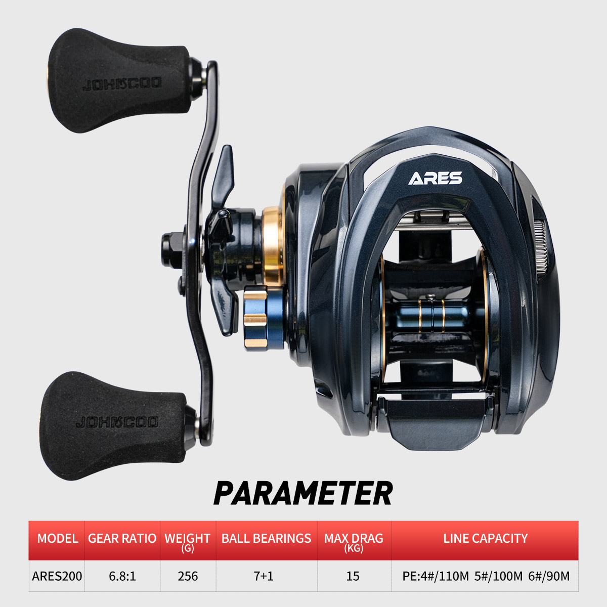 Baitcasting Reel Metal Body 15 - огляд і ціна Abu Garcia Reel Max