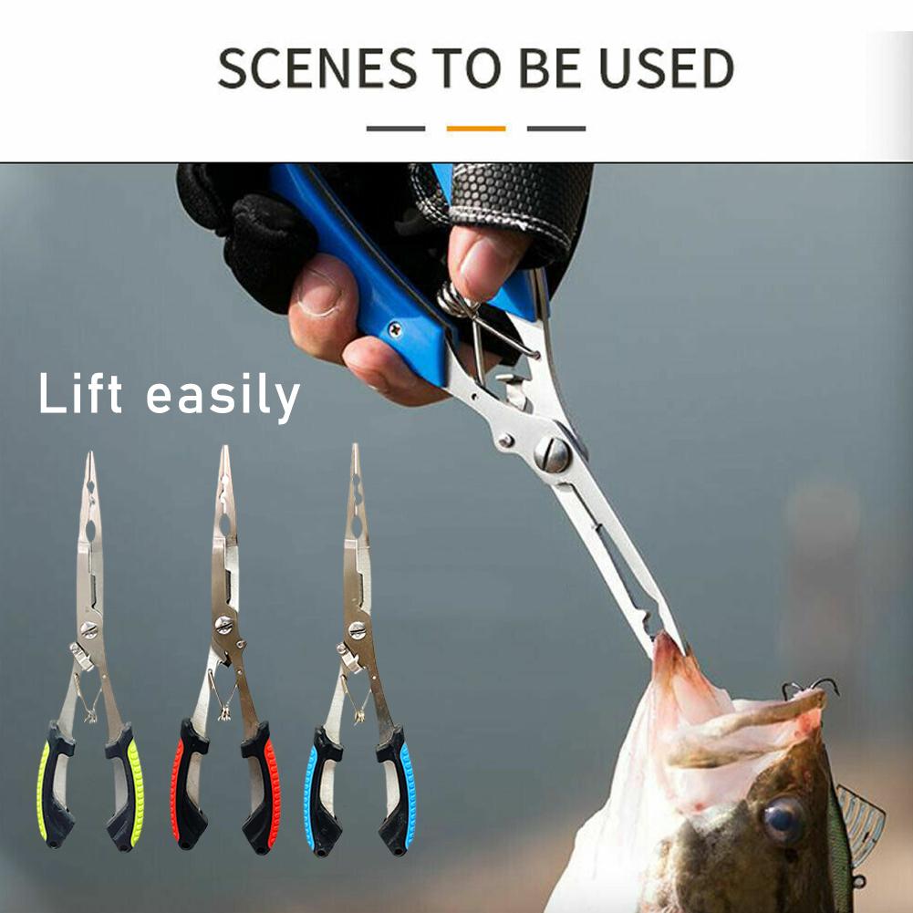 Fishing Pliers Long Nose Stain - огляд і ціна Fishing Equipment Cheap