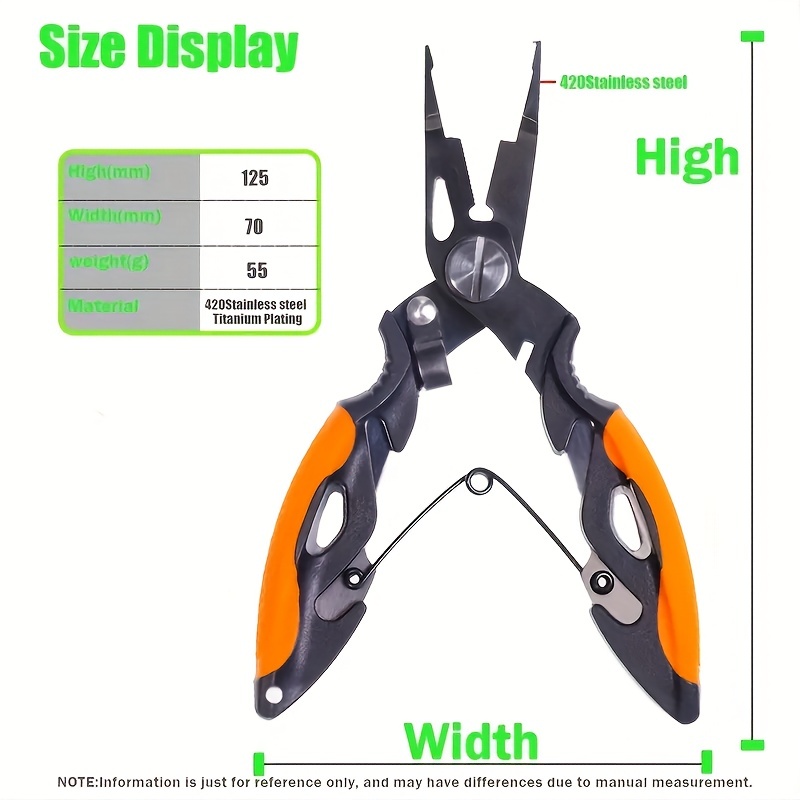 1Pcs Durable Stainless Steel F - огляд і ціна Fishing Equipment Price